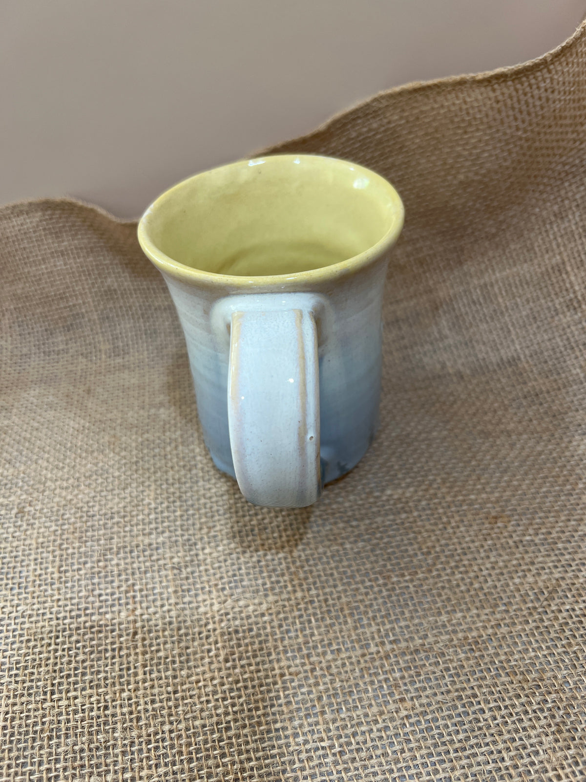 Mug - Blues & Purple w/ yellow inside