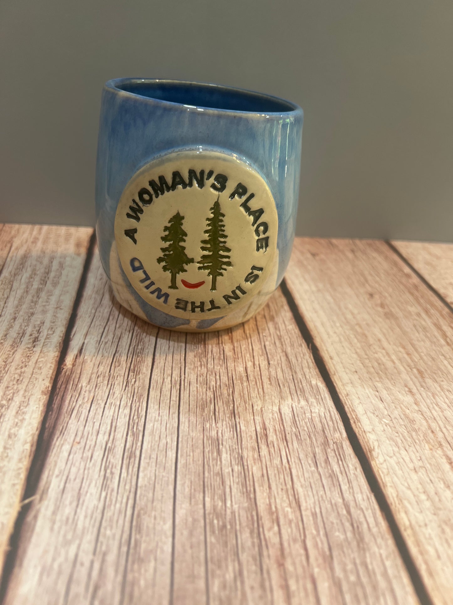 Tumbler Wine-A Woman’s Place blue