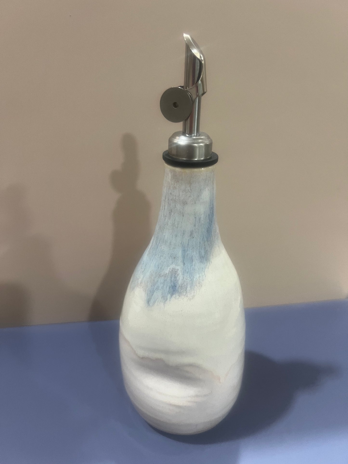 Oil Pourer - Muted Blues, Pinks & Cream