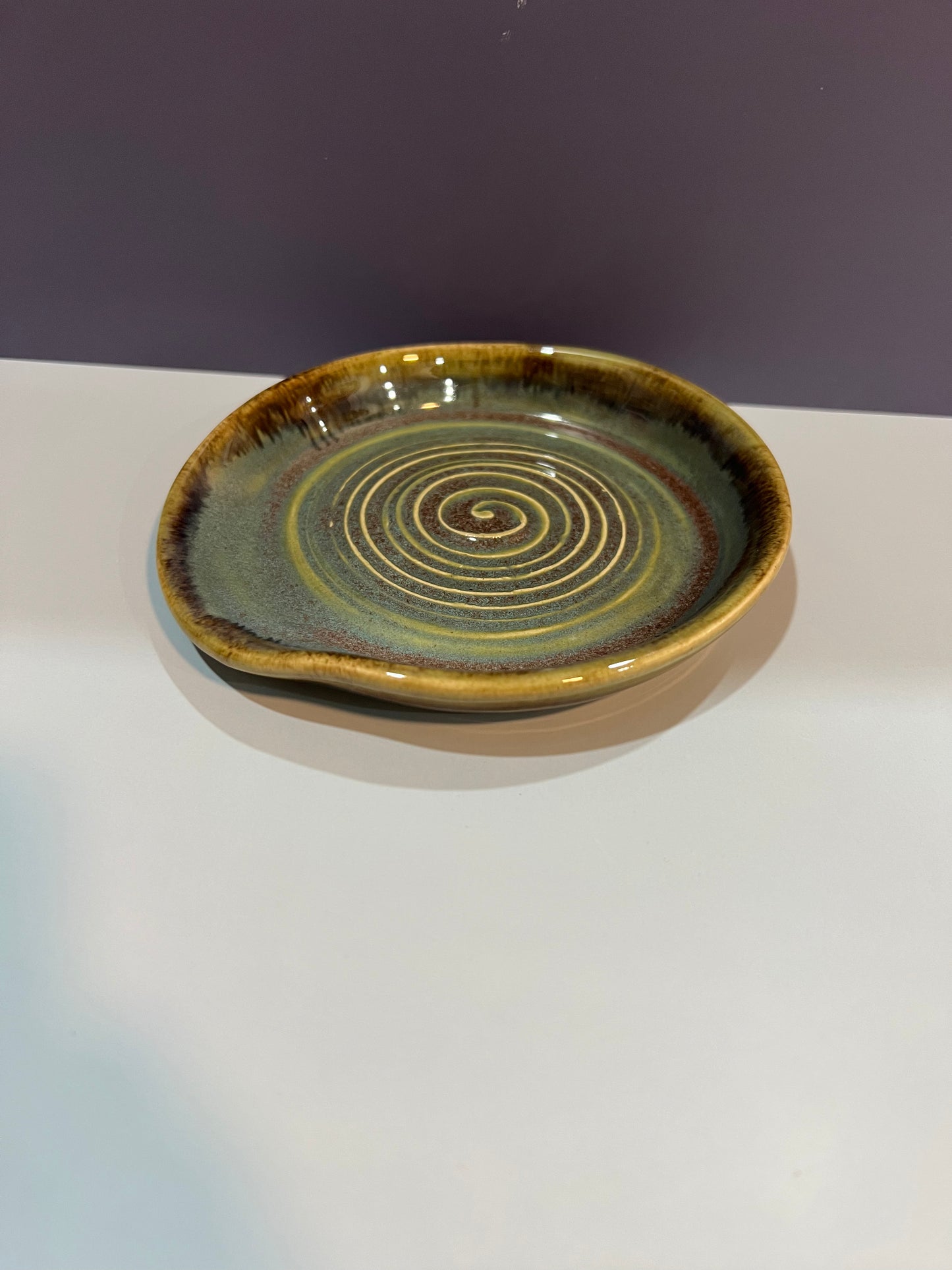 Spoon Rest green & iron