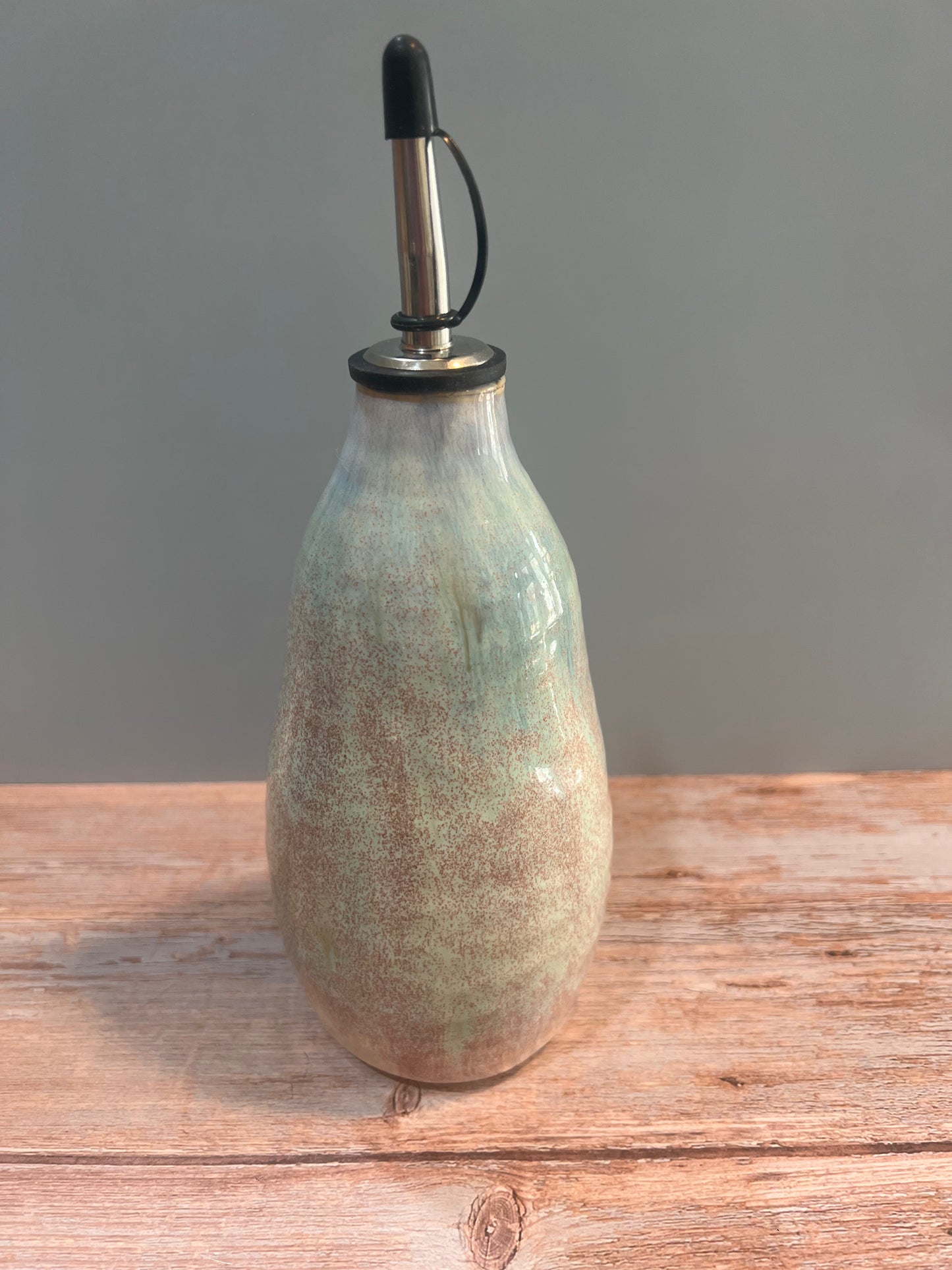 Oil Pourer-Light Turquoise & Merlot
