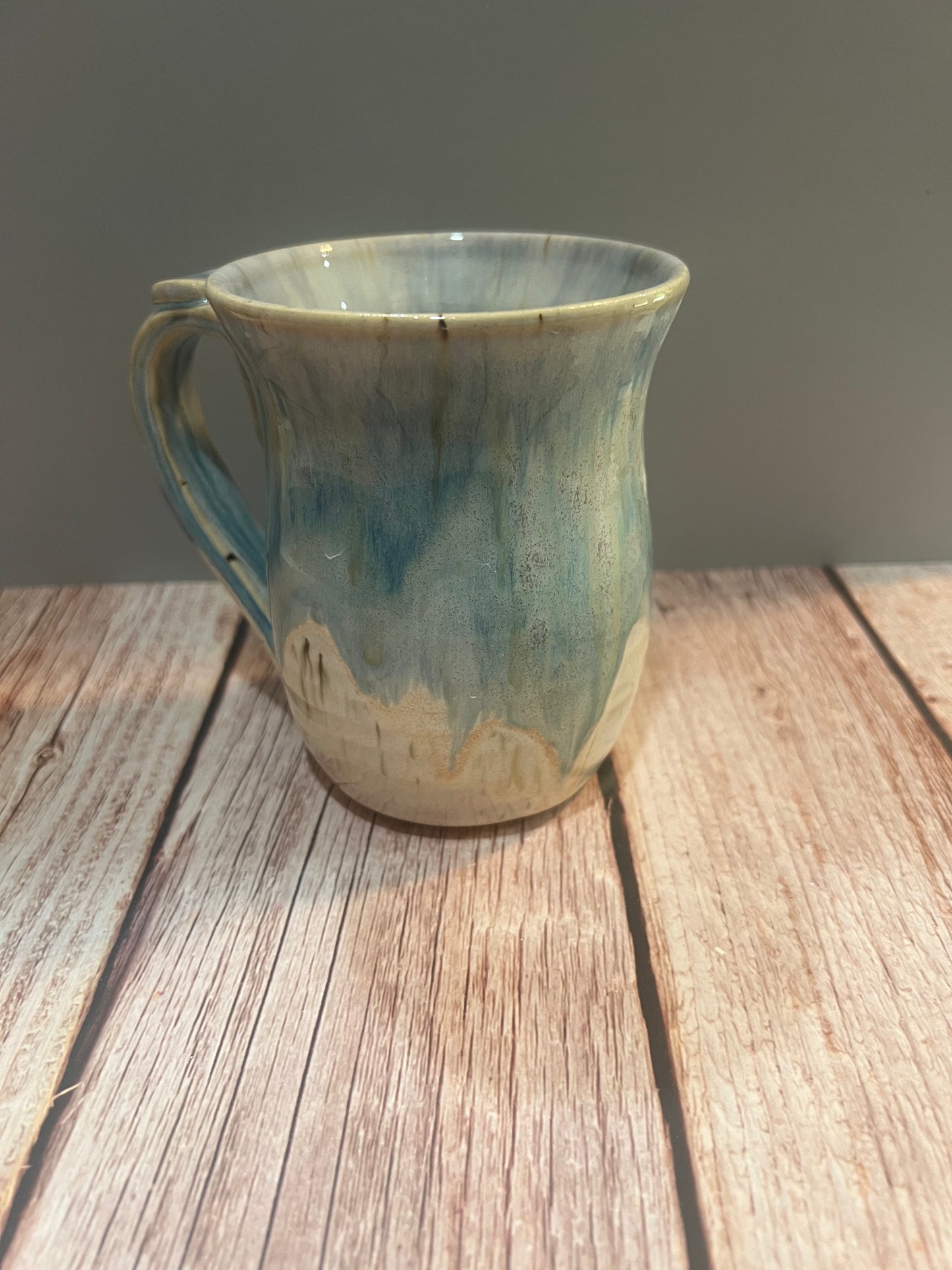 Mug-A Woman’s Place Lt blue & Honey flux