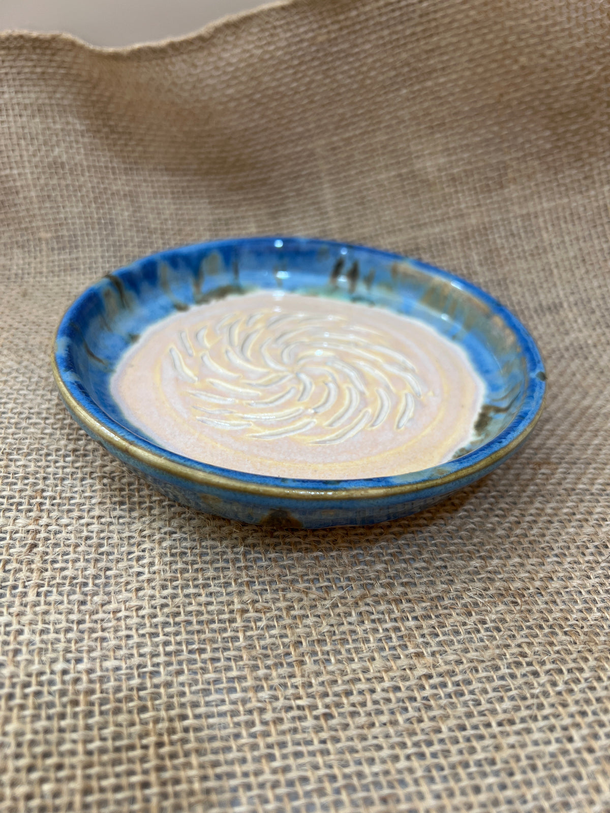Grater Dish - Blues & Ginger.