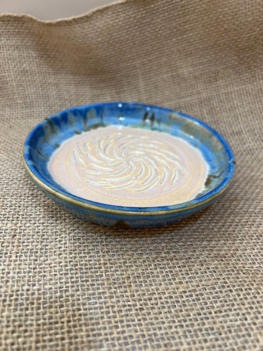 Grater Dish - Blues & Ginger.