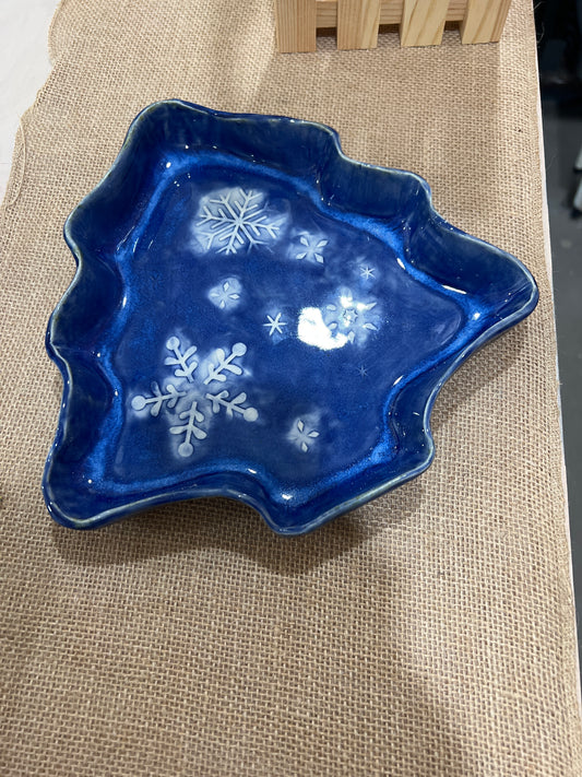 Christmas Tree Platter