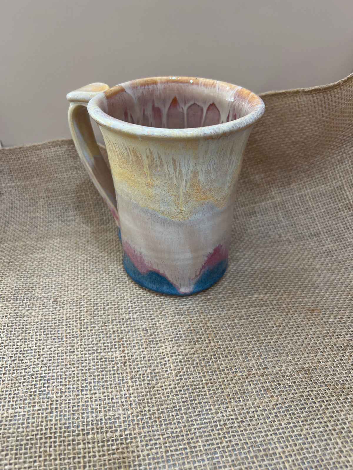 Mug - Ginger w/ Blue & Pink
