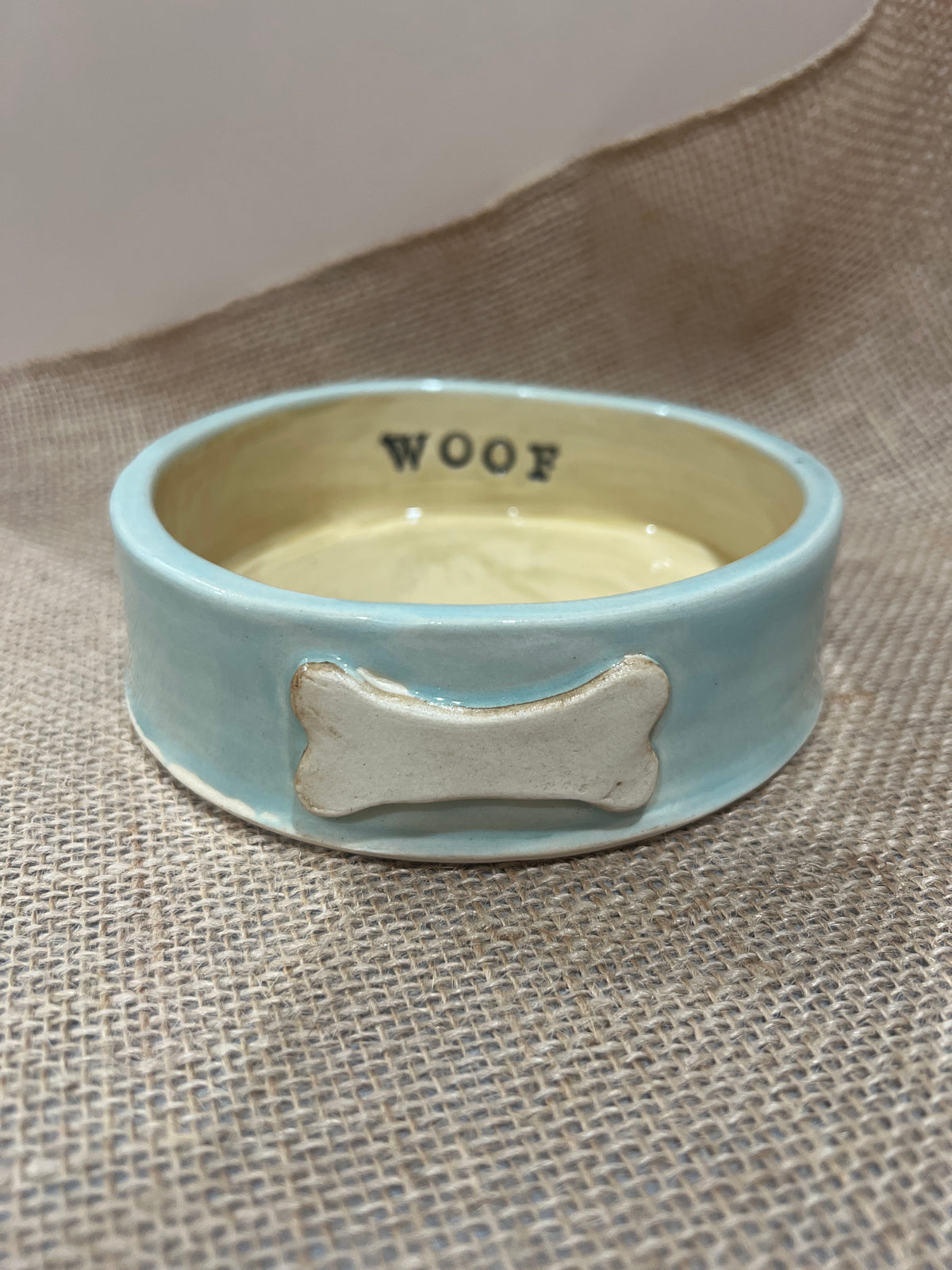 Dog Bowl Small Lt Turquoise