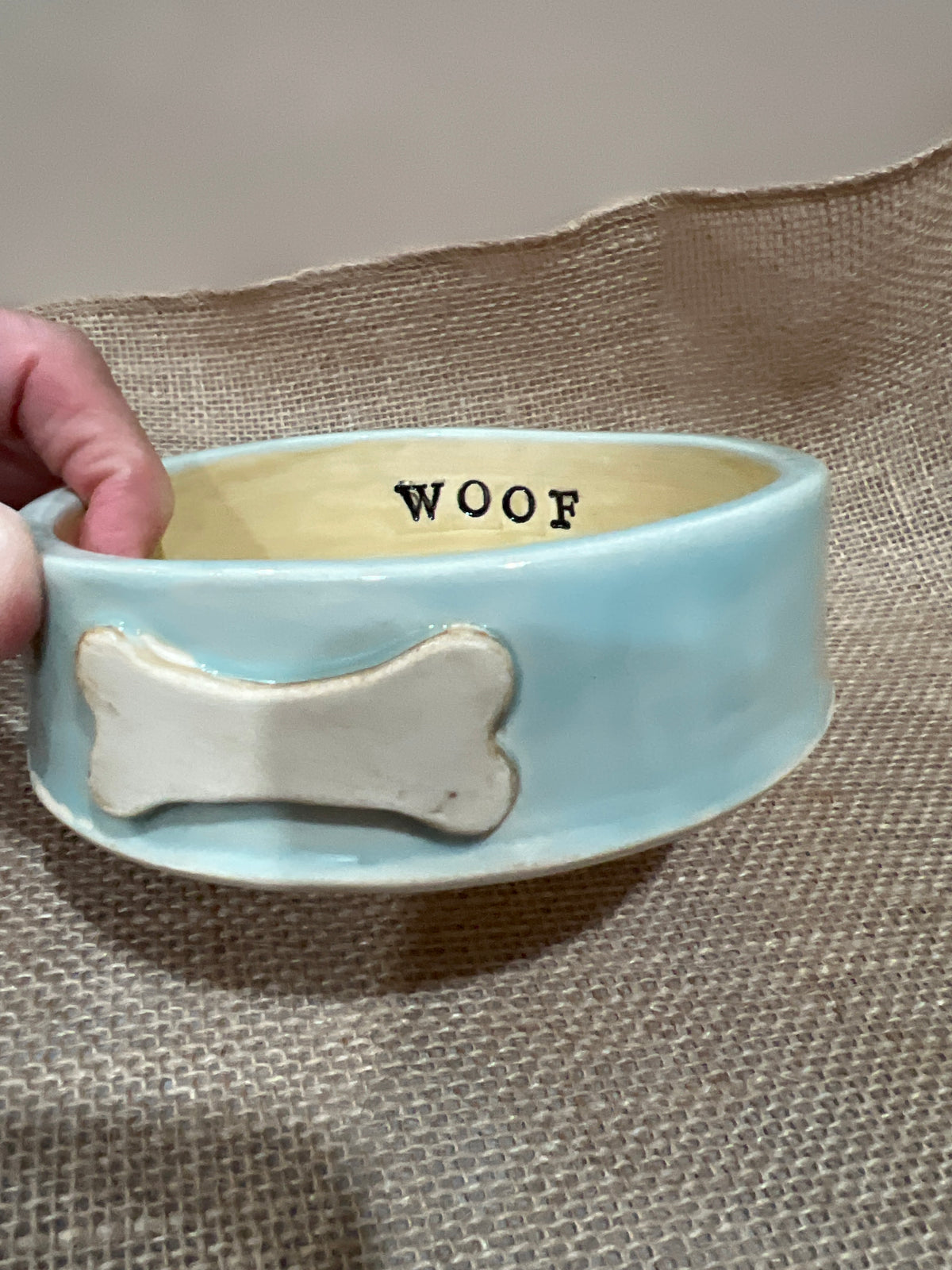 Dog Bowl Small Lt Turquoise