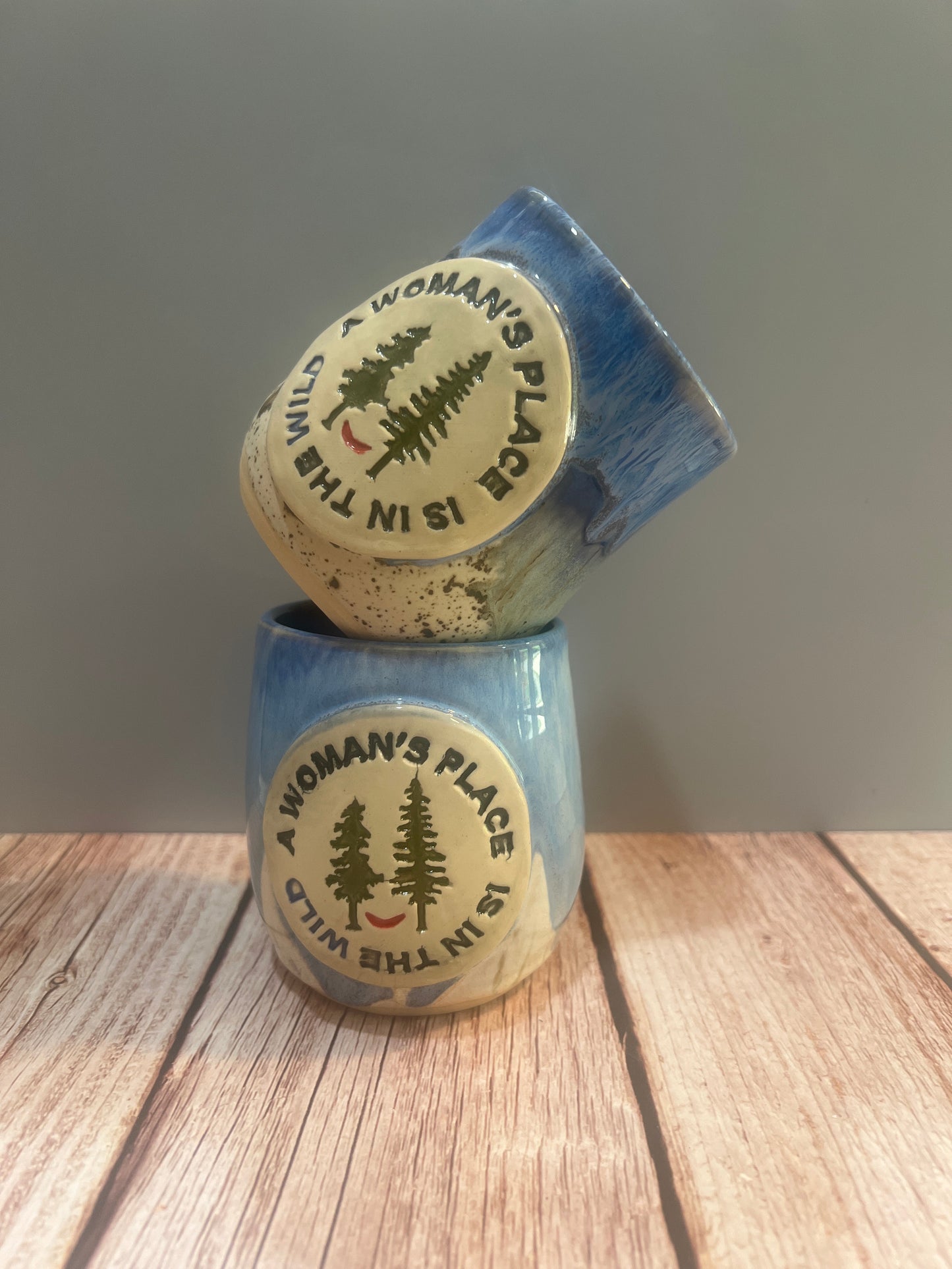 Tumbler Wine-A Woman’s Place blue