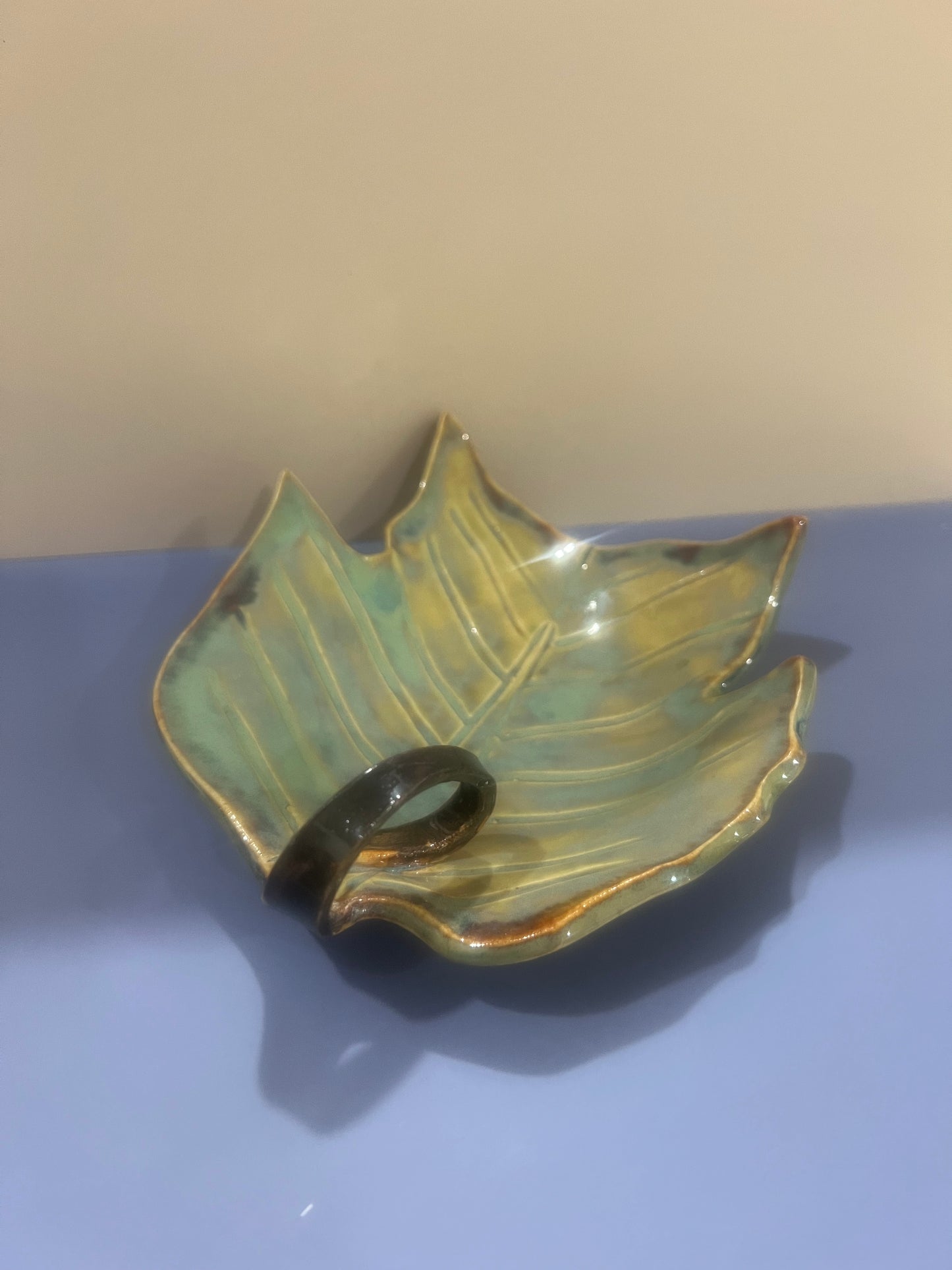 Trinket Dish - Poplar Leaf
