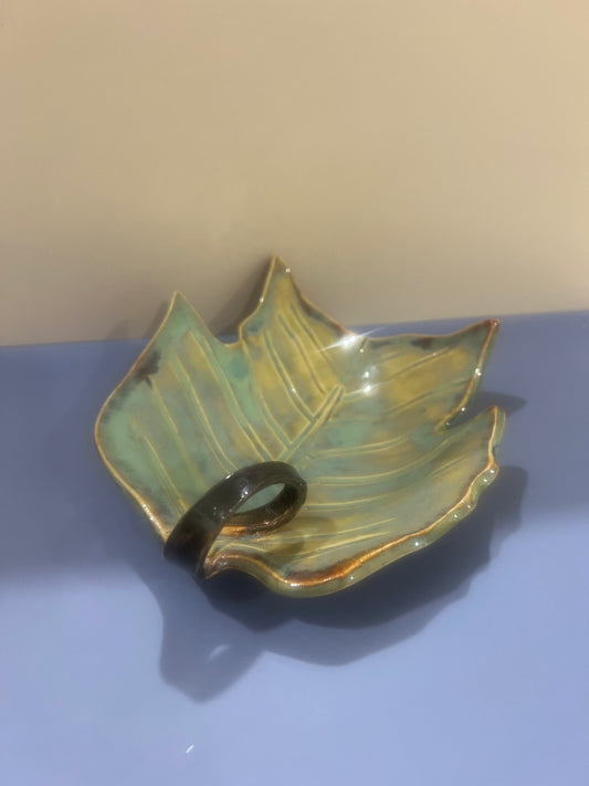 Trinket Dish - Poplar Leaf