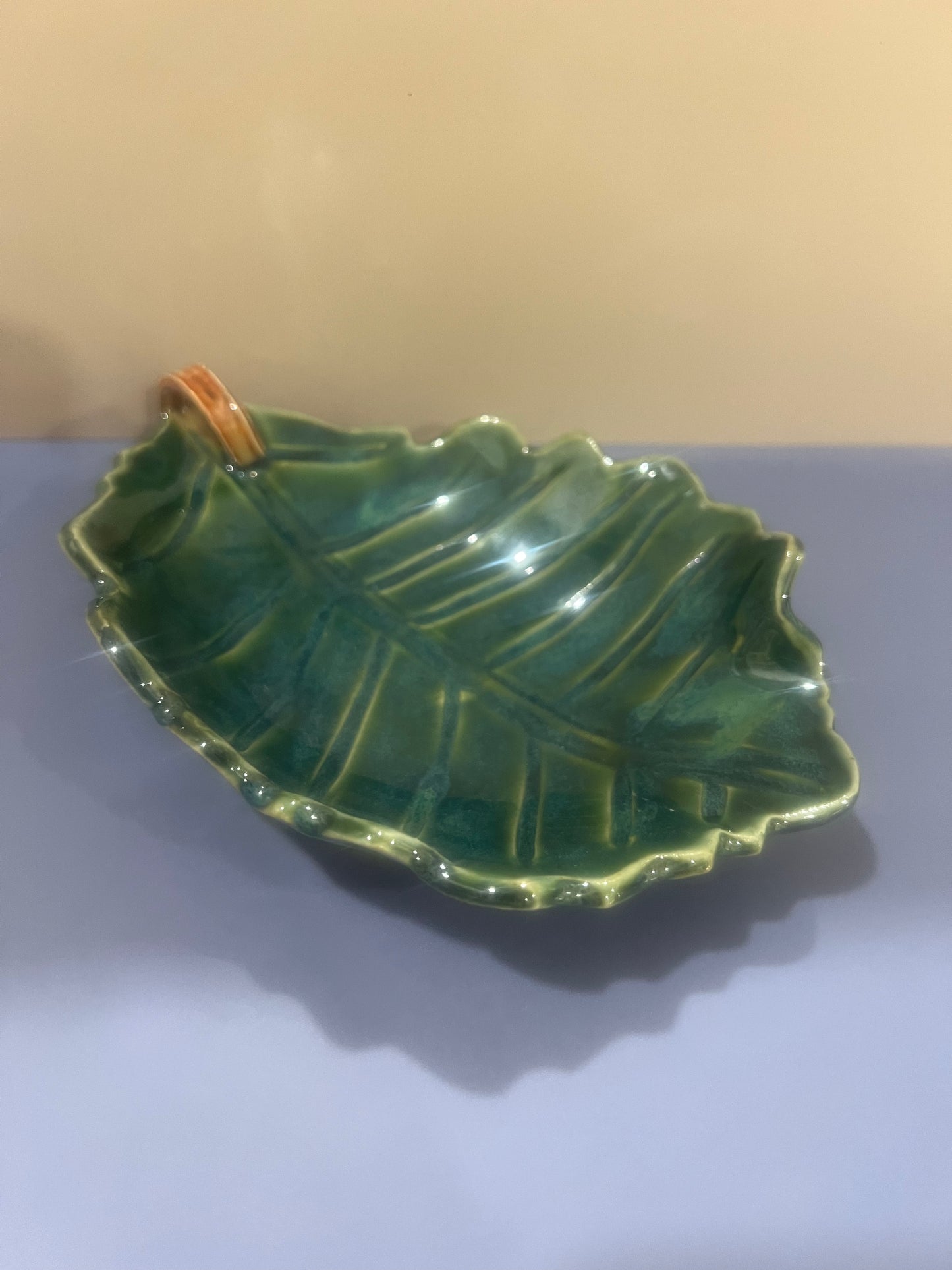 Trinket Dish - Chestnut Oak Leaf