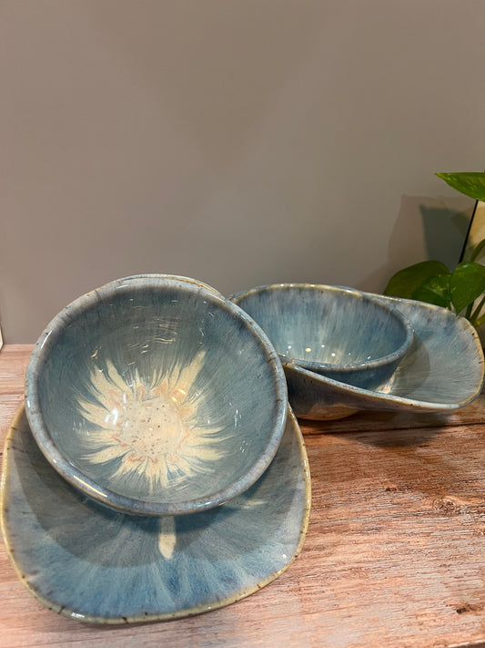 Soup and cracker bowls