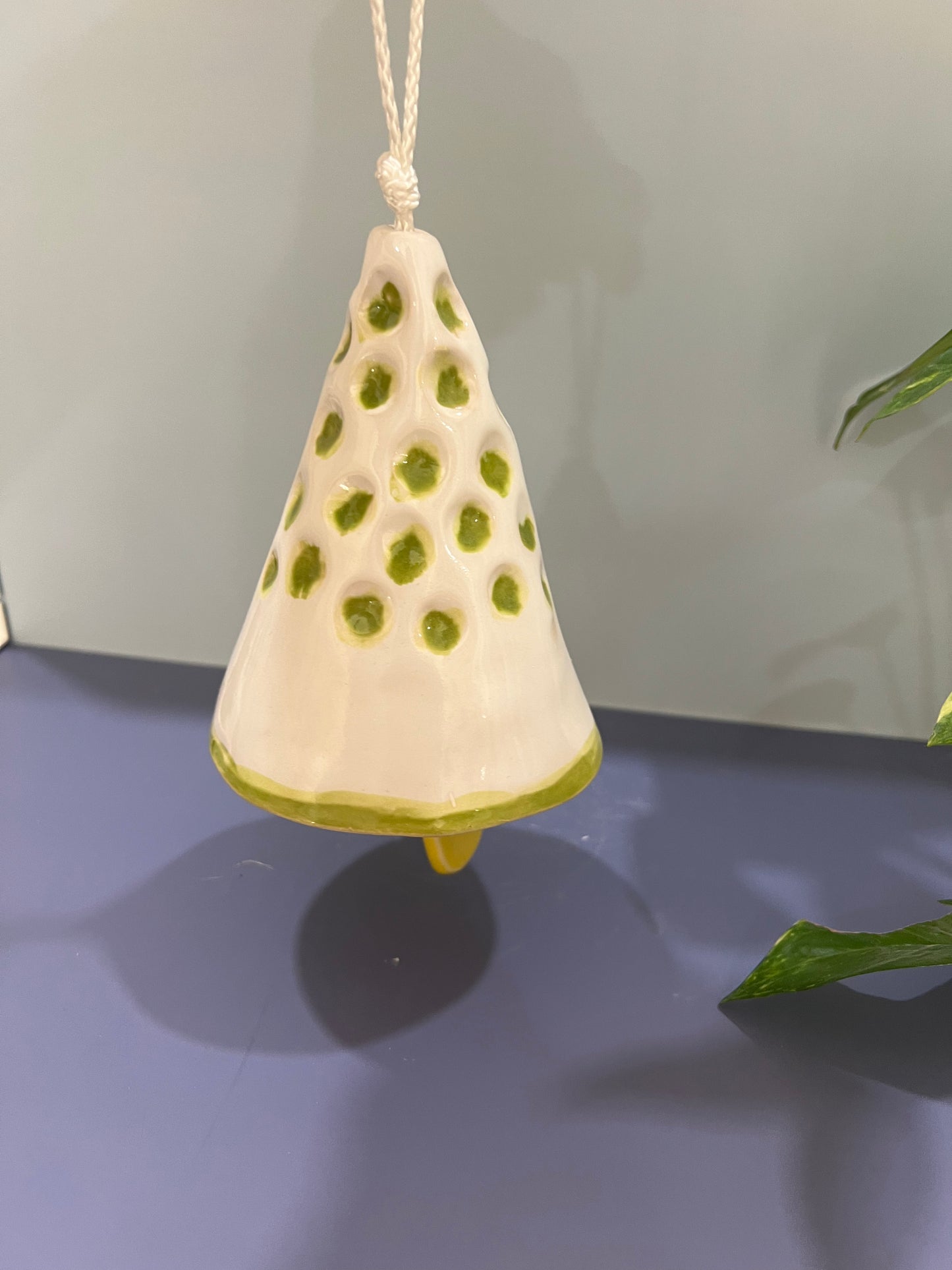 Windchime green dots
