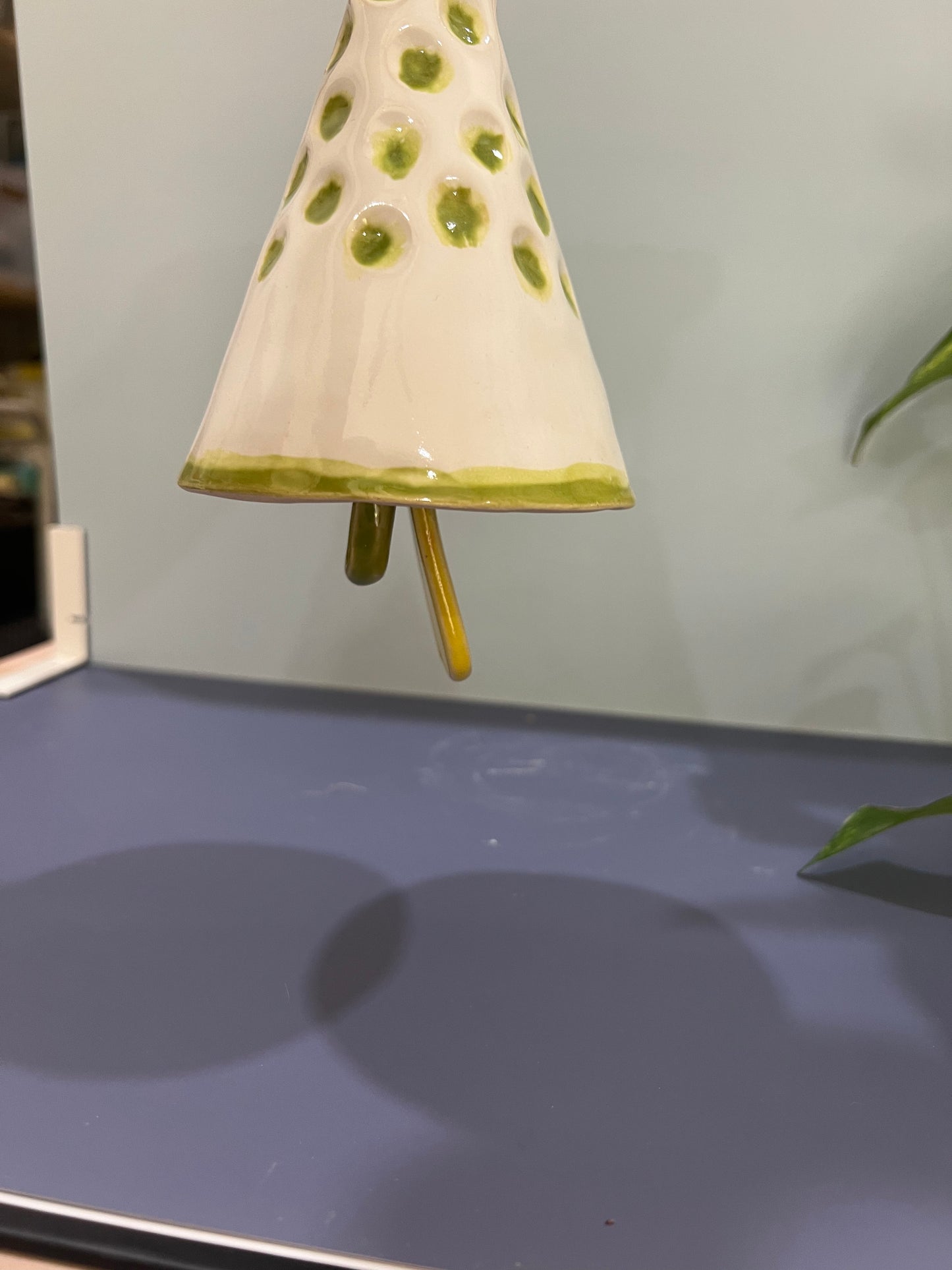 Windchime green dots