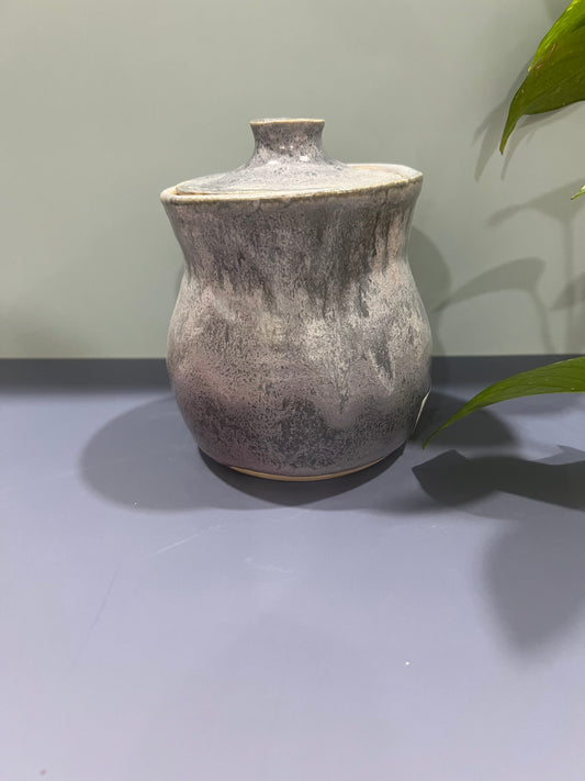 Lidded Jar Purple