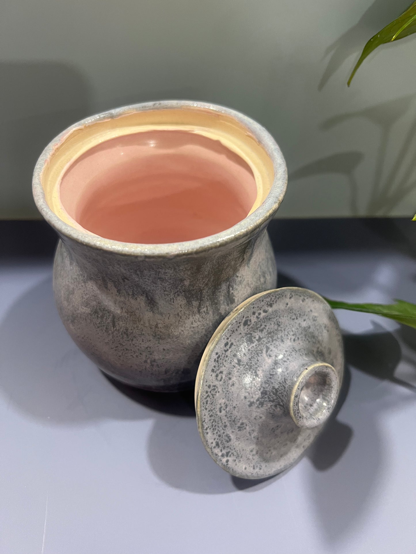 Lidded Jar Purple