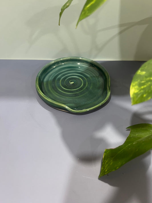 Spoon Rest green & Turquoise