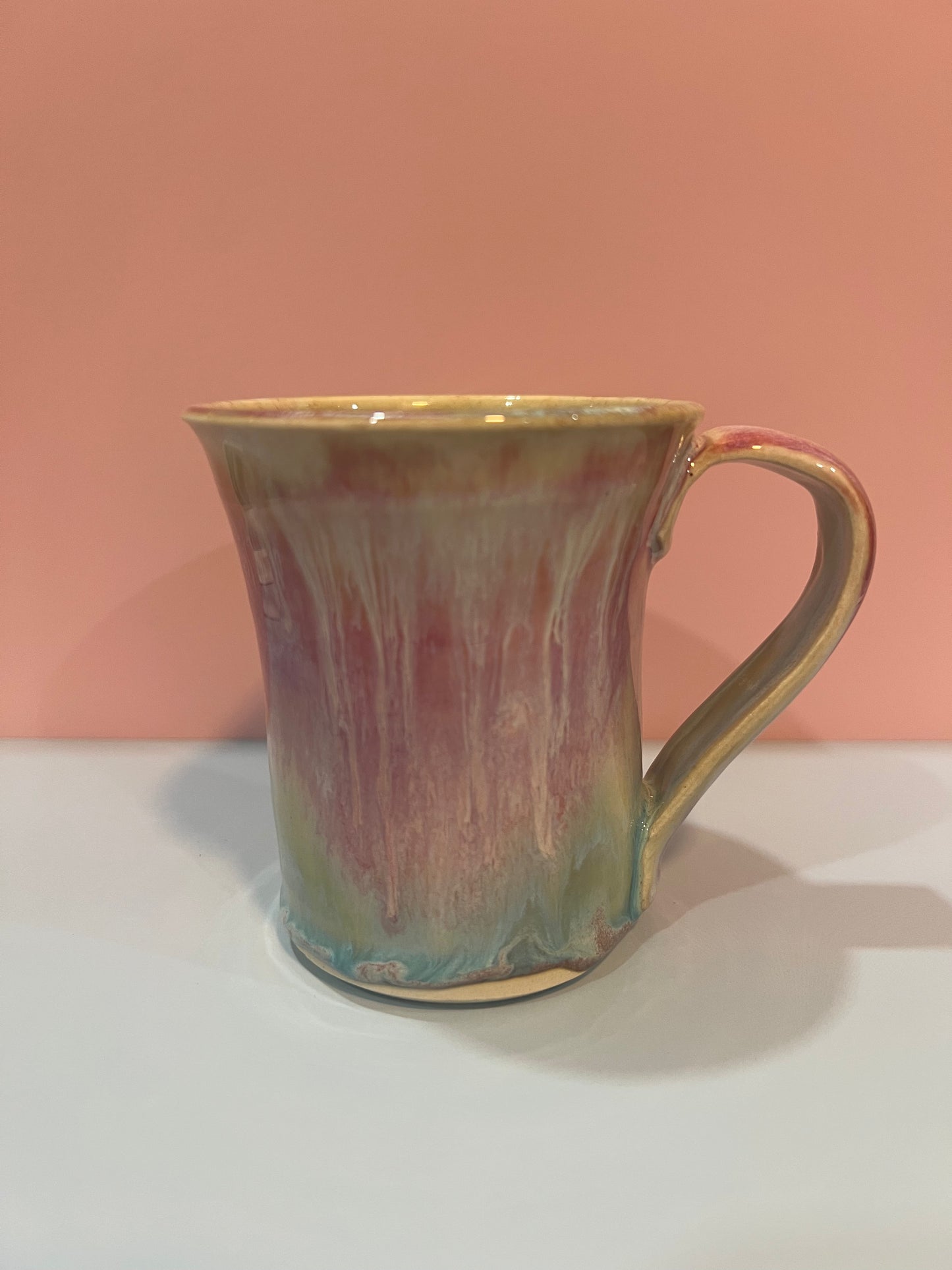 Mug - Misty Pinks & Turquoise