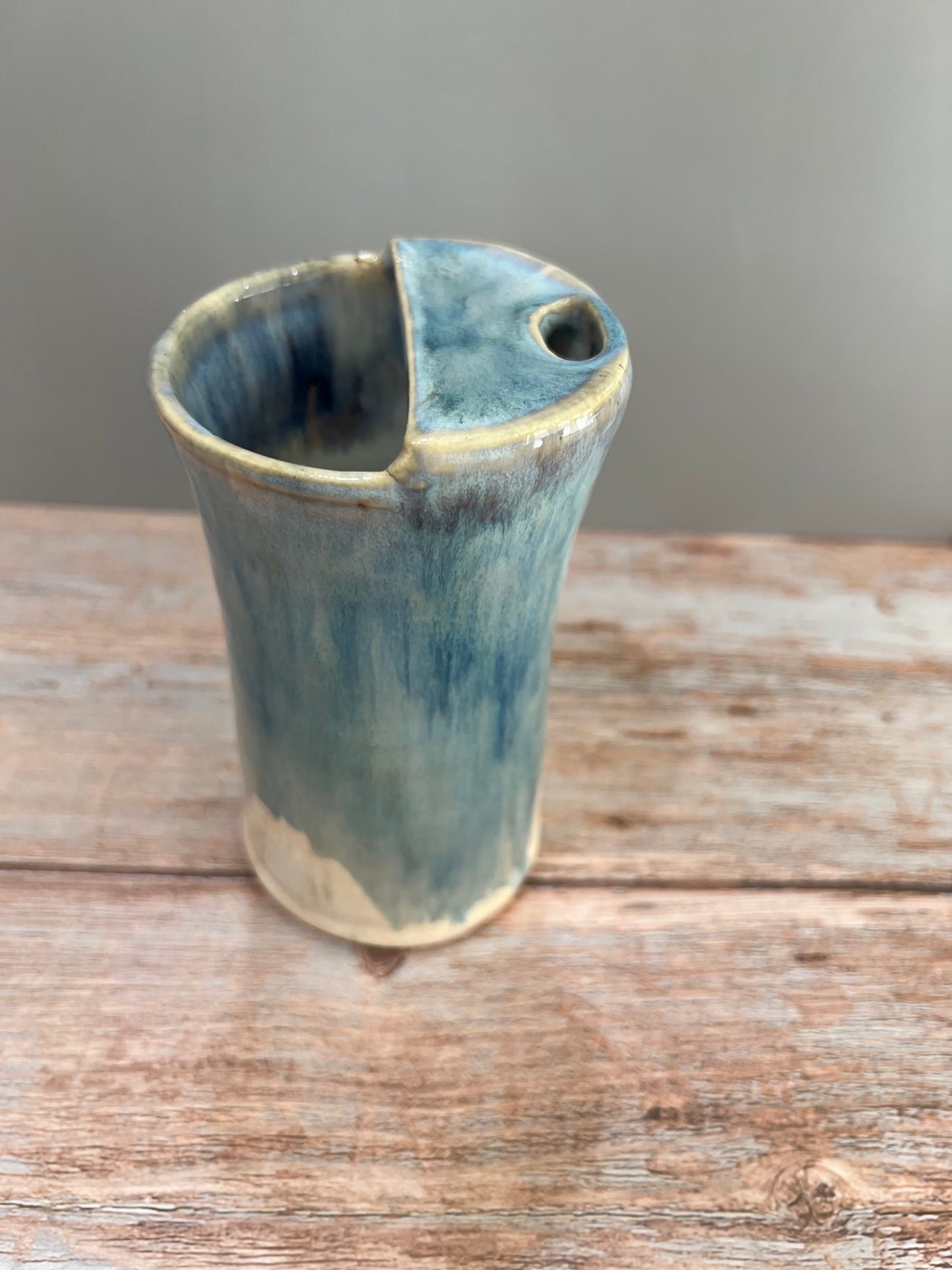 Tumbler with travel lip - Blue