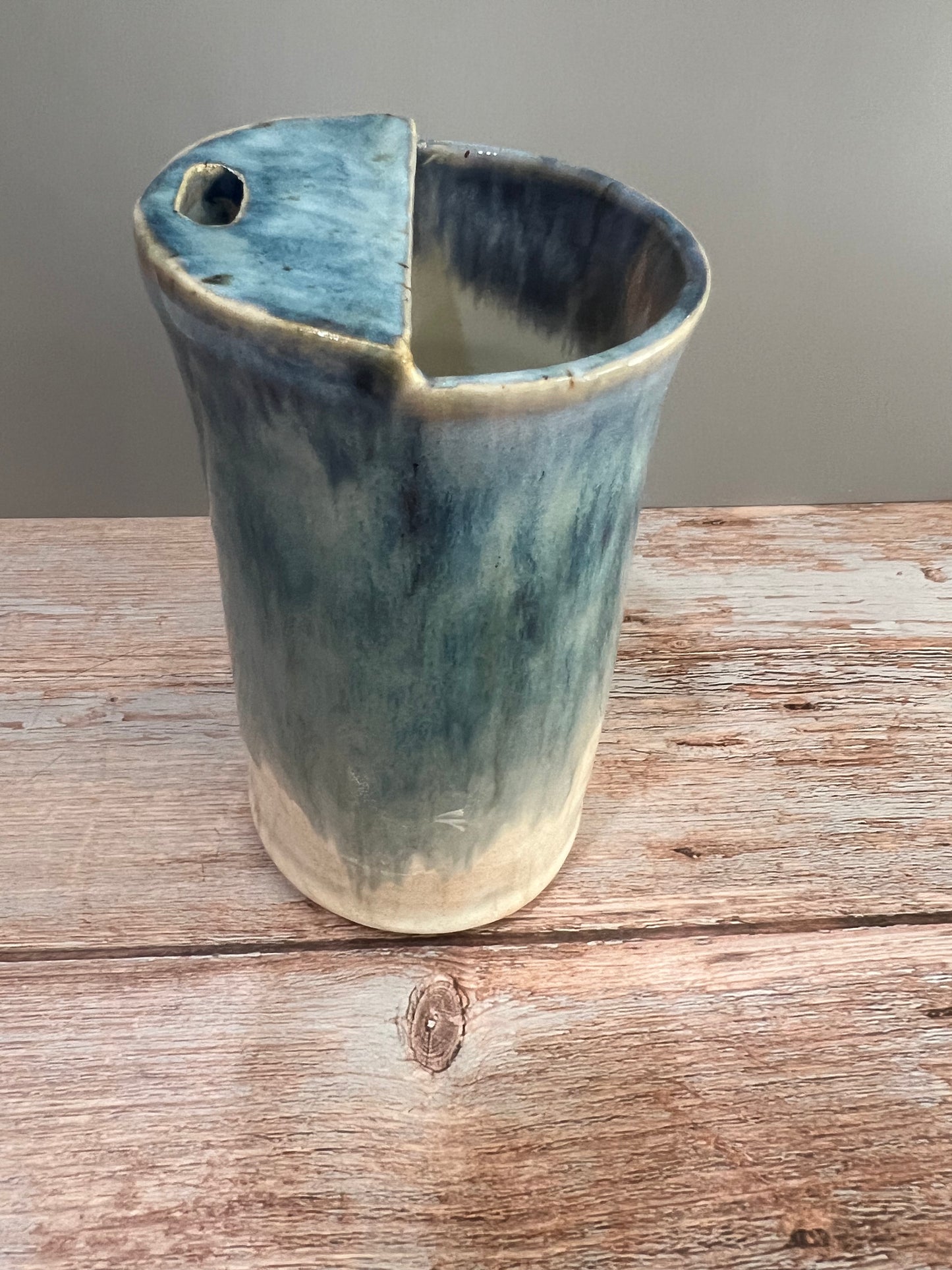 Tumbler with travel lip - Blue