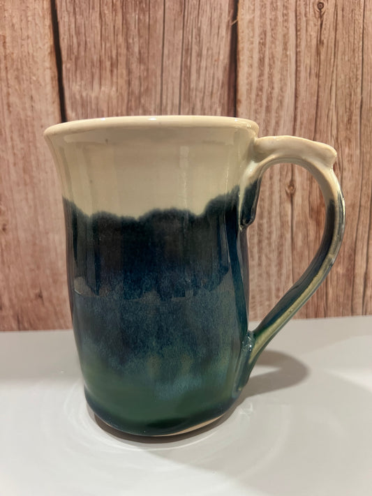 Mug - Snow, Green & Blue