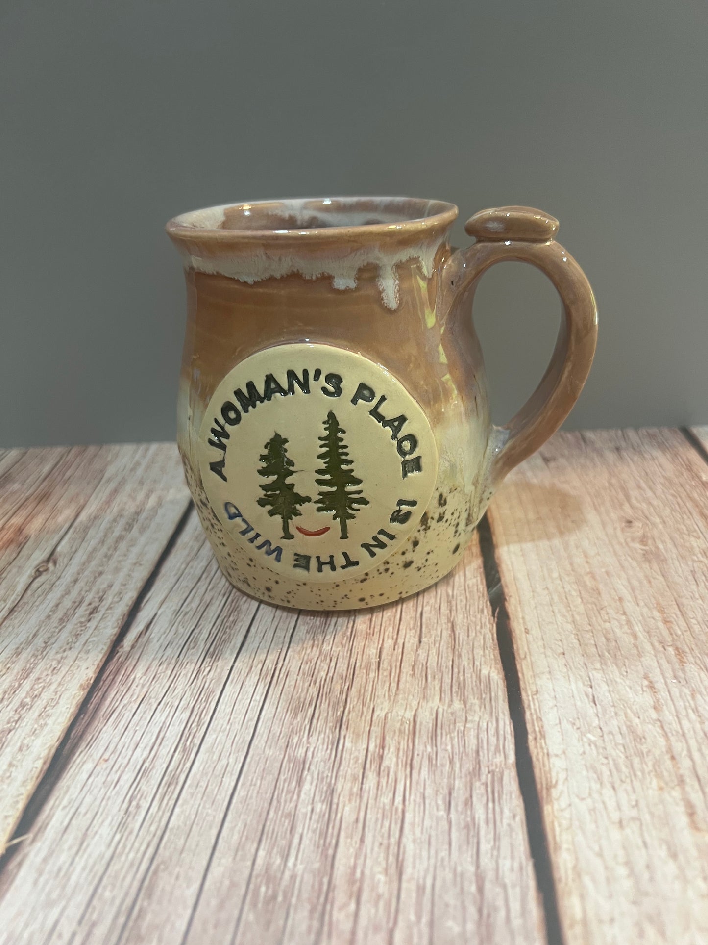 Mug-A Woman’s Place rose & winterwood