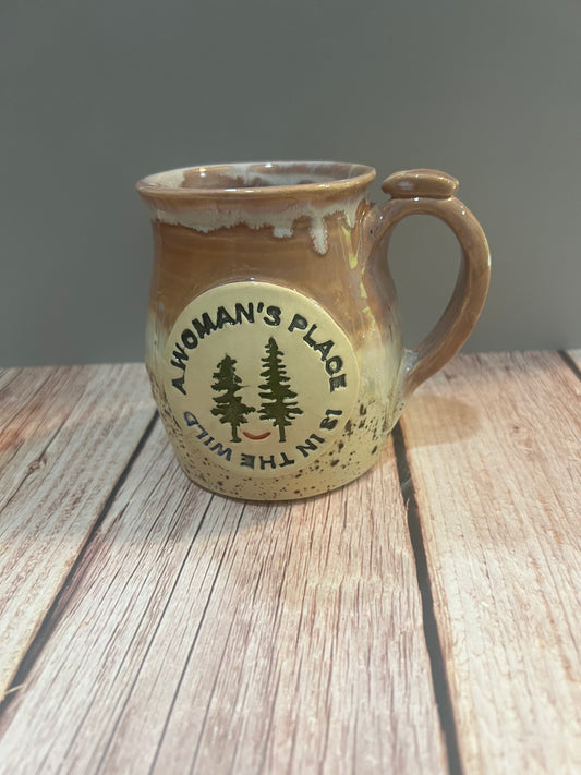 Mug-A Woman’s Place rose & winterwood